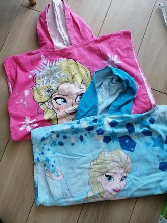 Uterák pončo elsa anna frozen, 