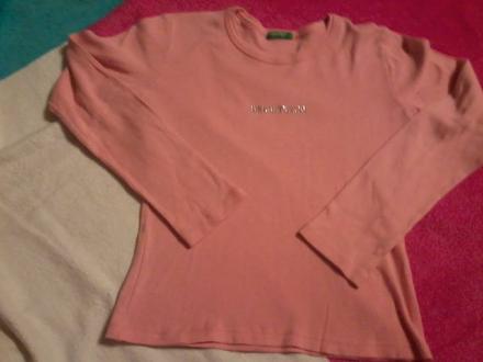 Dievčenské tričko - 5 /7 rokov., benetton,116