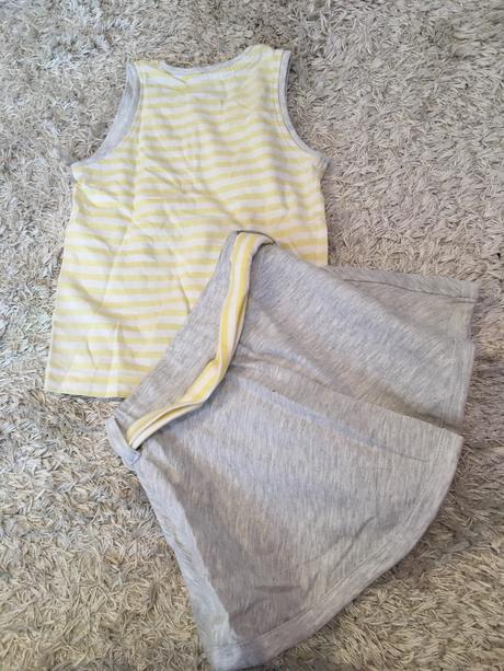 Sukna + tričko, pepco,80