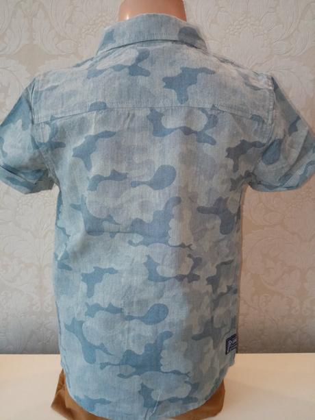 Chlapčenská maskáčová košeľa overkids (6 r.), 116