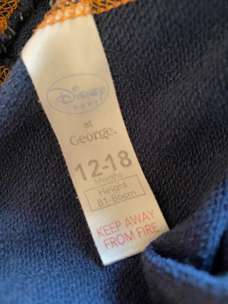 Darujem bavlnené tepláky george v. 86 - 12-18mes., george,86