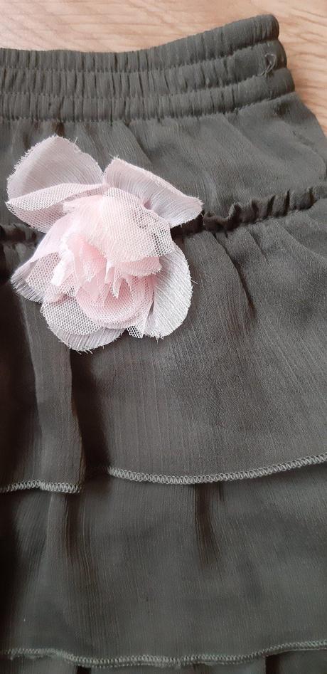 Suknička s kvetinou, h&m,134