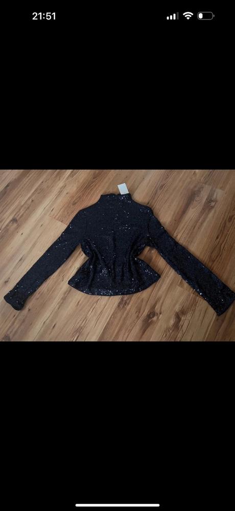 Trblietavá blúzka, h&m,m