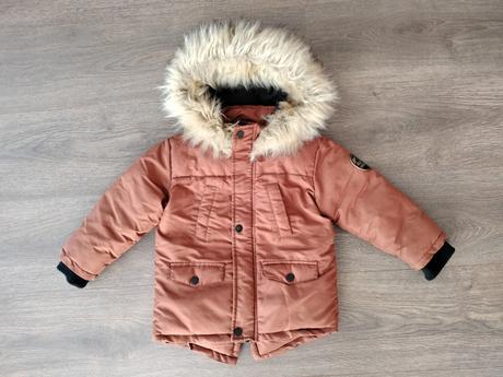 Hnedá zimná bunda 92, sinsay,92