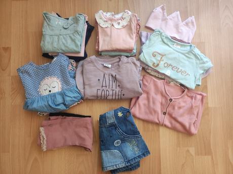 Balík vecičiek pre dievčatko 68, 68–80