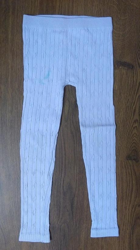 Hrubšie svetloružové legínky, kiki&koko,92