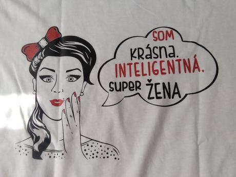 Tričko s nápisom, m