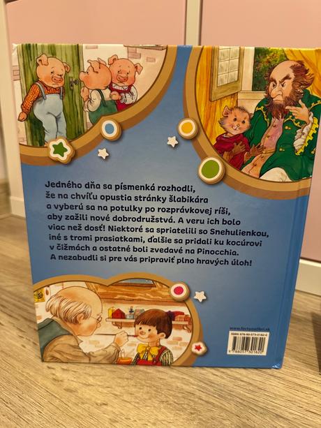 Kniha rozprávkový šlabikár snehulienka,