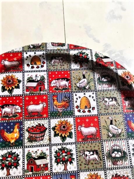 Patchworkové podnosy 2 ks,