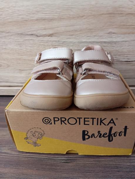 Barefoot sandálky protetika nery pearl pink 23, protetika,23