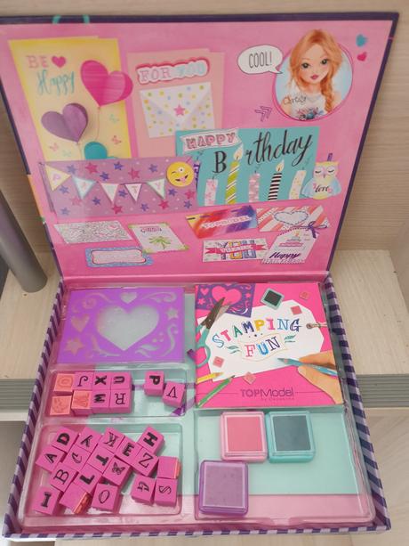 Topmodel stamping fun - kreativna sada,