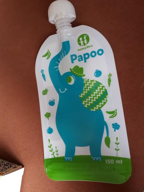 4ks papoo tasticky nadobky na prikrm vyzivu,