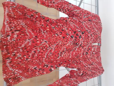 Damska elegantna cervena bluzka, f&f,164