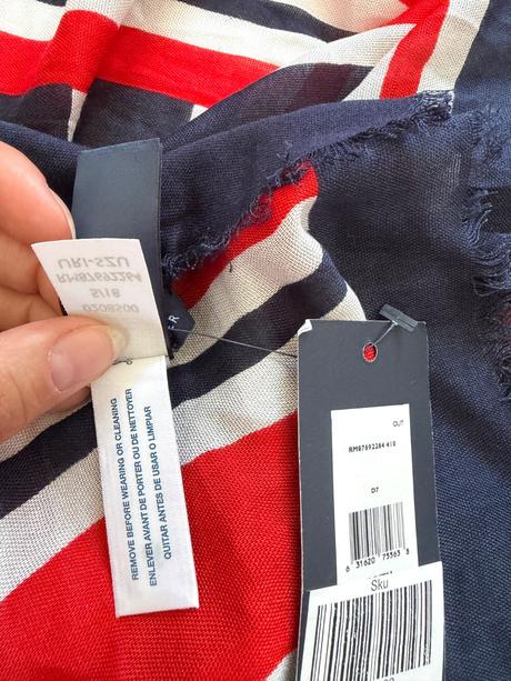 Nová veľká šatka / šál tommy hilfiger (s, tommy hilfiger