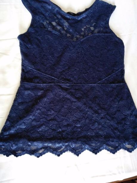 Romanticky top, river island,s