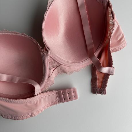 Mierne vystužená podprsenka s kosticou 88241 ružov, 75d