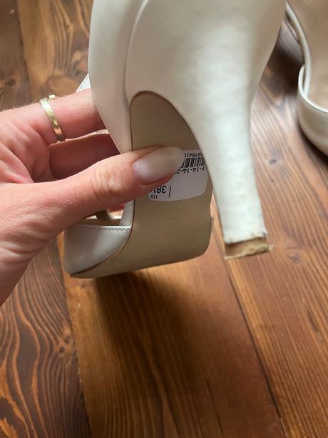 Svadobné sandálky v. 38,5, 38