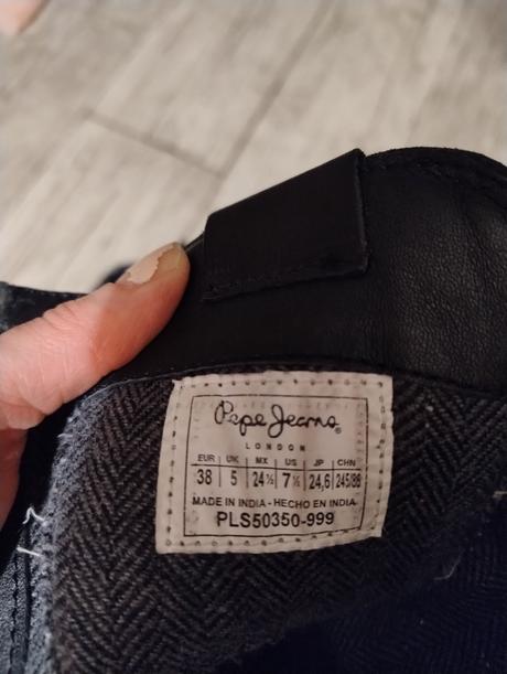 Kožené čižmy pepe jeans, pepe jeans,38