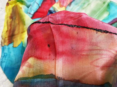 Hodvábna šatka desigual, desigual,xl