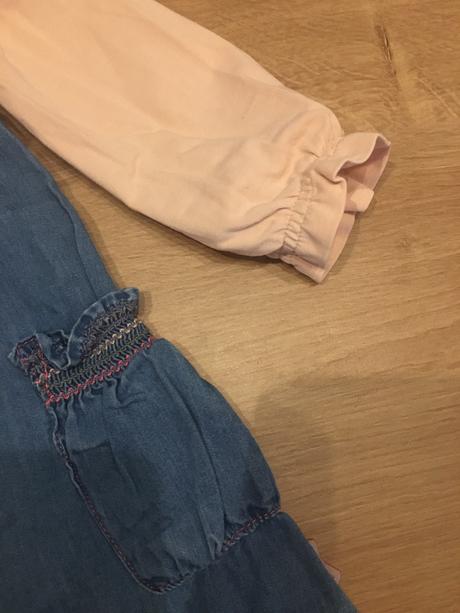 Set riflové šaty a body, coccodrillo,74