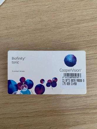 Kontaktné šošovky, 