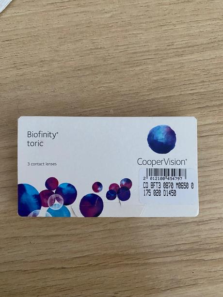 Kontaktné šošovky, 