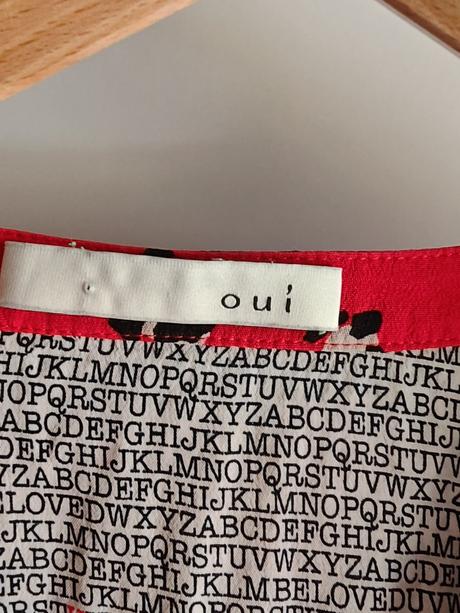 Oui luxusna vzdušná jedinečna bluzka, xl