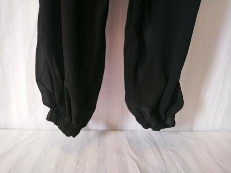 Dámsky čierny tenký overal, magnifigue, m