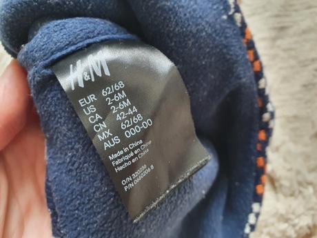 Zimná čiapka s líškami h&m, h&m,62