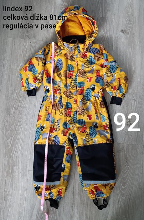 Zimný overal kombinéza lindex 92, lindex,92