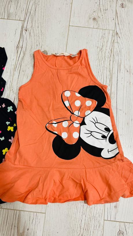 Šaty 98/104 2ks, h&m,98