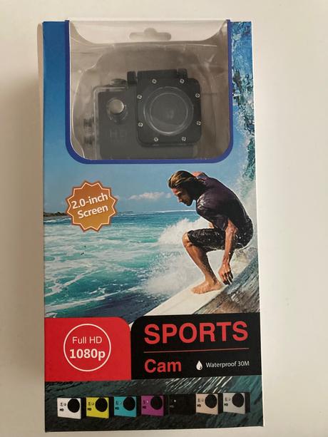Športová kamera - nepoužívaná, 