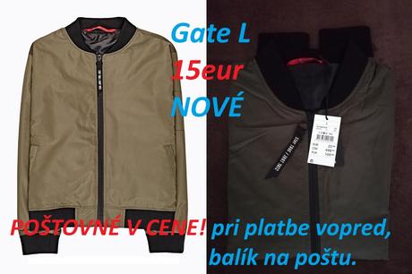 Zimná bunda hm, bombéra hm, h&m,l