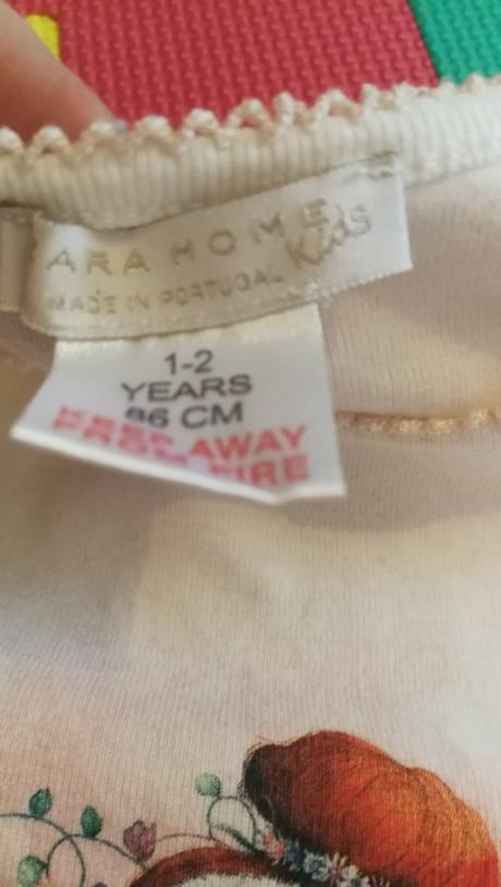Dievčenské pyžamko, zara,86