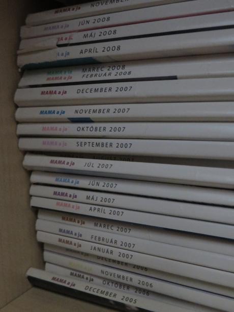 Časopisy mama a ja - 22 ks, 