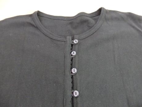 Cierna suprava sveter plus tricko, s