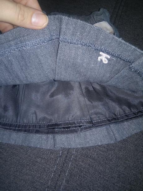 Hruba suknicka so satenovou spodnicou, h&m,68