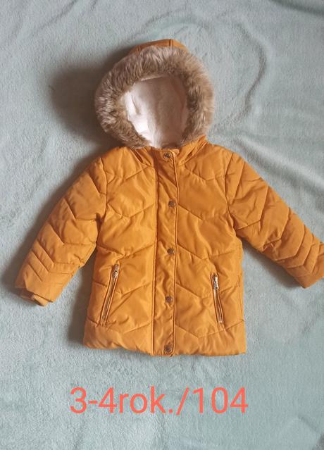 Bunda pre dievčatko 3-4 rokov, f&f,104