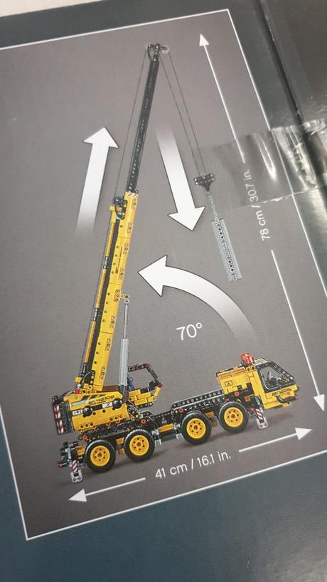 Lego technic 42108  - pojazdný žeriav  top stav, 