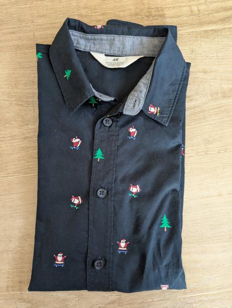 Vianočná košeľa hm 158, h&m,158