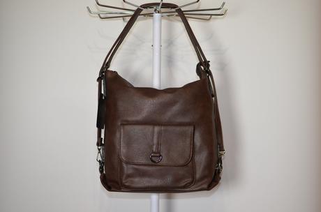 Hnedá kabelka-kabelkoruksak, 