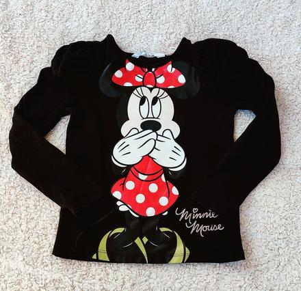 Tričko minnie, h&m,98