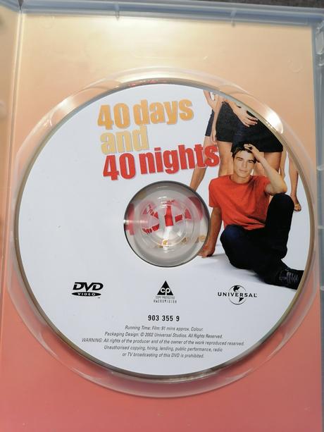 Originál dvd 40 dní a 40 nocí, 