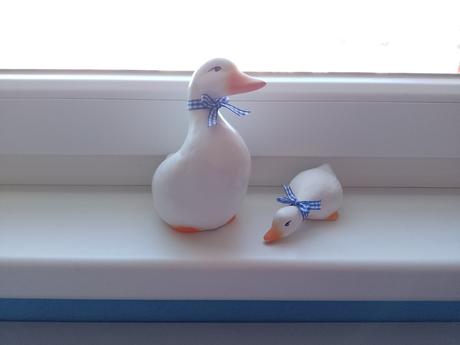 Keramika húsky a domček,