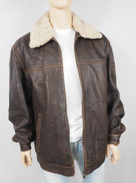 Luxusná kožená bunda engbers, xxl