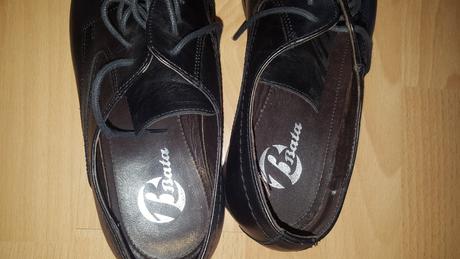 Kožené topánky, baťa,43