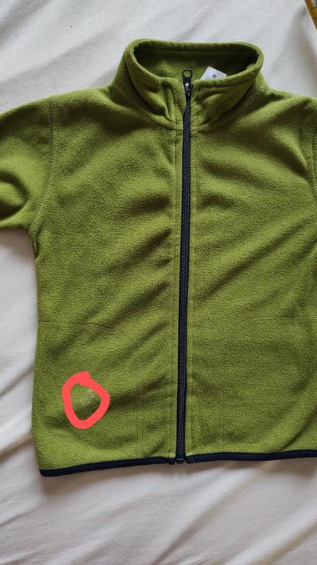 Flesova mikina 110/116. do 6-7 rokov, palomino,110