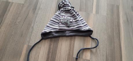 Pruhovaná jarná/jesenná čiapka so zaväzovaním rdx, 74