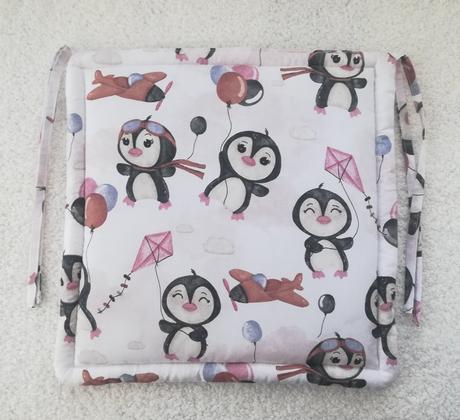 Podsedák,vankúšik na detskú stoličku školy,škôlky, 