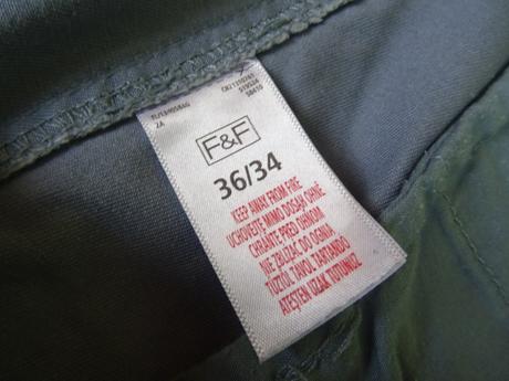 Pánske nohavice f&f, veľ.36/34, f&f,xl